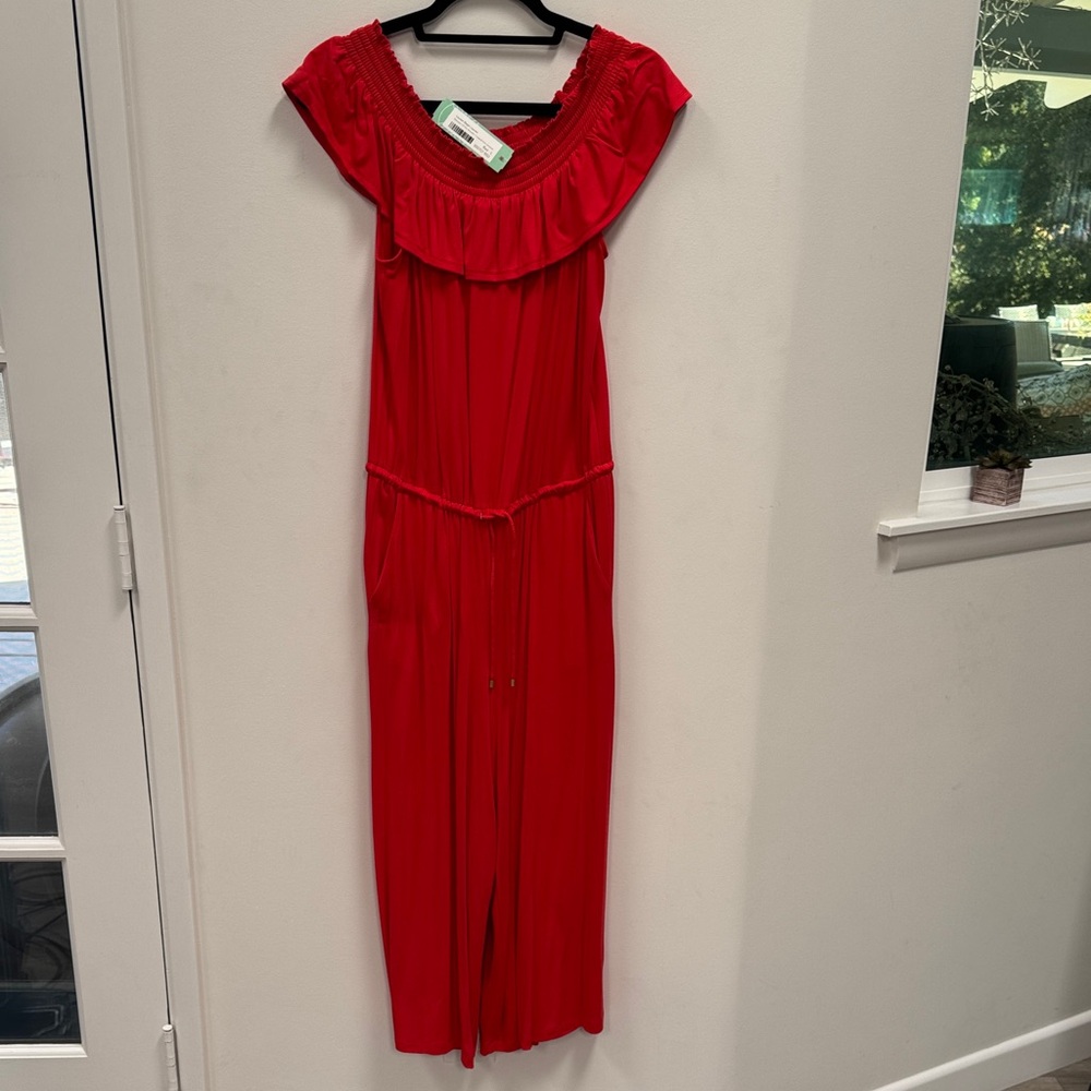 Lauren Ralph Lauren Red Jumpsuit